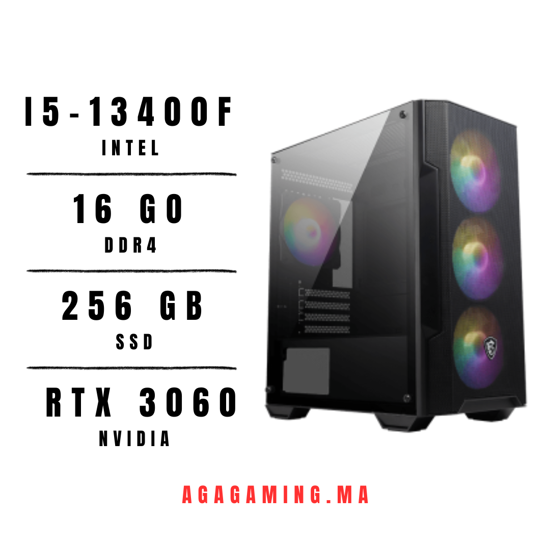 PC Gamer MSI i5 13400F RTX 3060 PC Gamer MSI i5 13400F RTX 3060